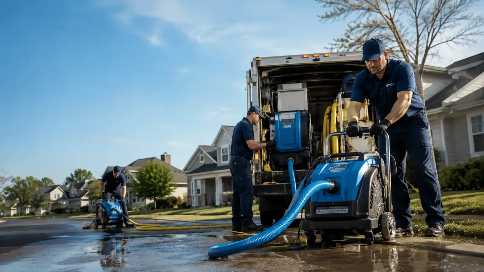 Flood Damage Cleanup in Maysel, WV